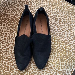EUC Lucky Brand Women's Classic Black Flats